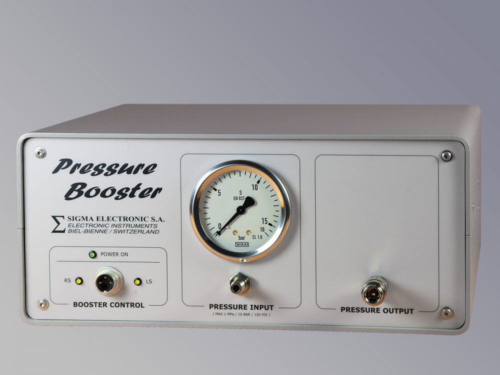 Booster contrôlé par machine